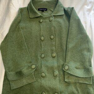 Share Josephine & Co Knit Jacket Cardigan  Double Breasted Wool Blend